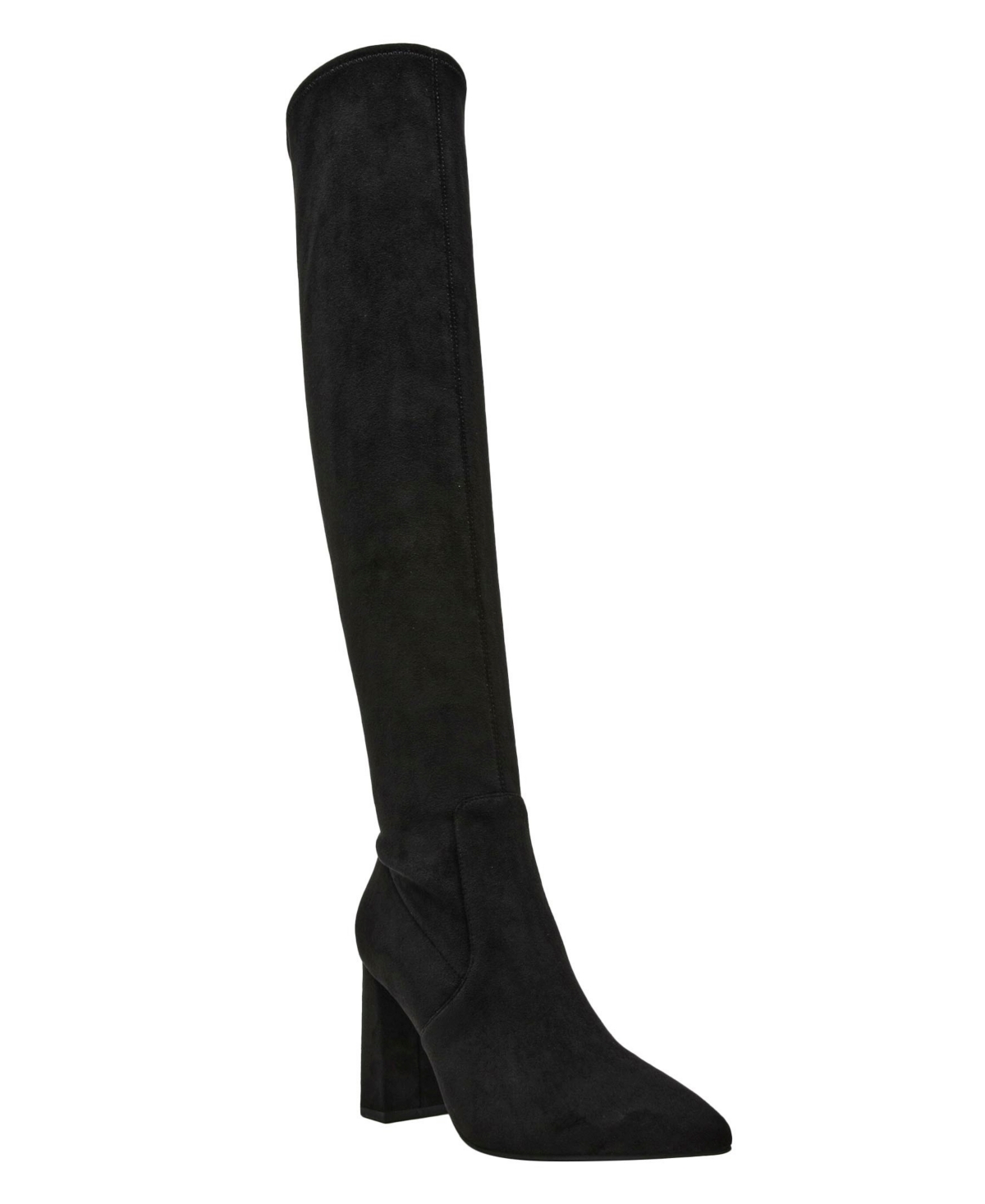 Wild Pair Women's Inehz Pointy Toe Over-the-knee Boots, Macy's Exclusive In Black