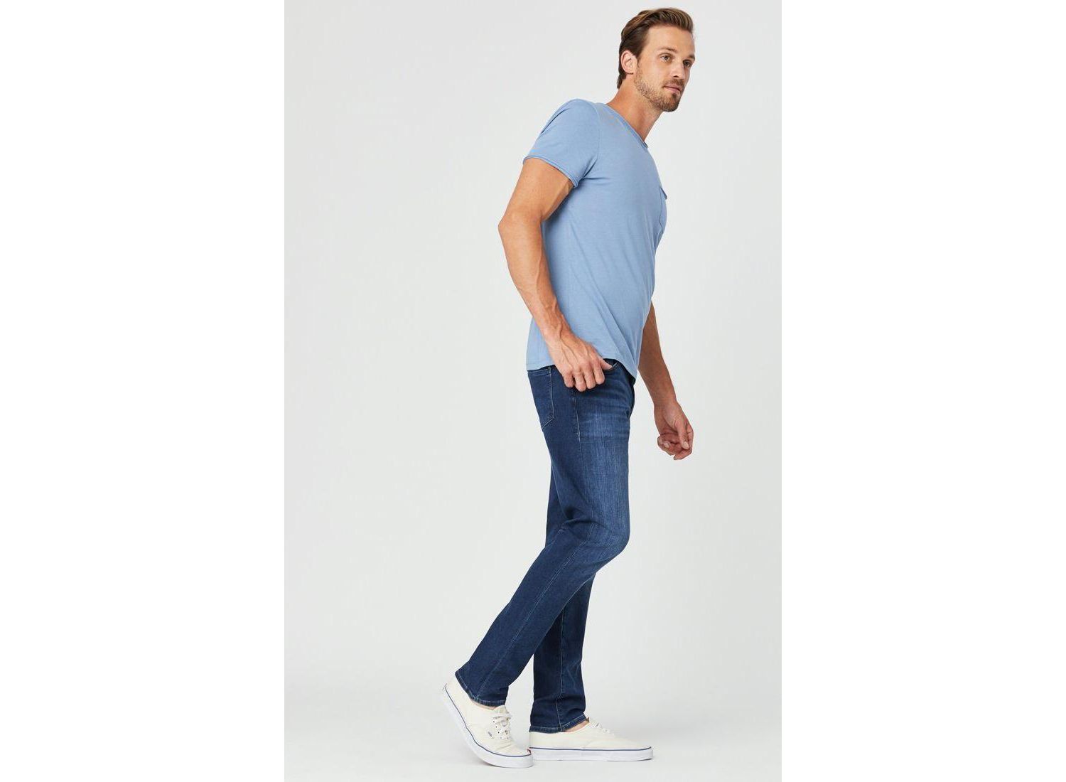 Men's Jake Slim Leg Jeans In Dark Indigo Athletic