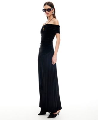 Women's Field of Dreams Off-The-Shoulder Ball Gown