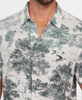 Men's Forest Toile Short-Sleeve Shirt