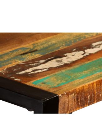 Dining Table Solid Reclaimed Wood 47.2"