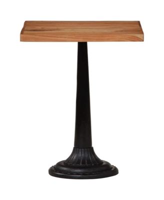Bistro Table Natural Wood Solid acacia wood, cast iron
