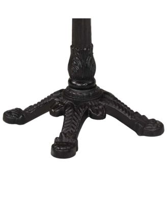 Bistro Table Multicolor Reclaimed wood, powder-coated cast iron