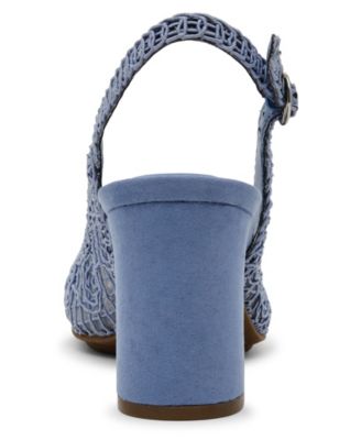 Women's Belinda Block Heel Slingback Pumps