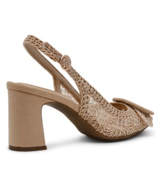 Women's Belinda Block Heel Slingback Pumps