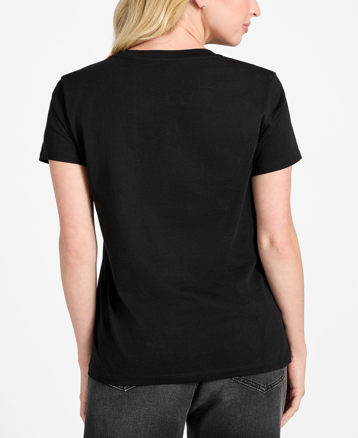 Guess Women's Short-Sleeve Poison Lips T-Shirt