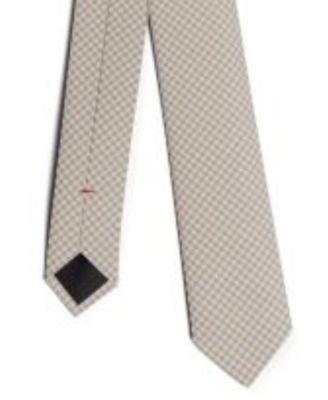 Hugo Boss Men's Jacquard Pattern Skinny Tie