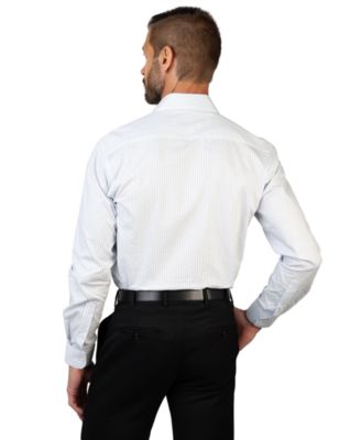 Men's Solid Slim-Fit Dress Shirt