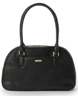 Angie Patchwork Leather Satchel Bag