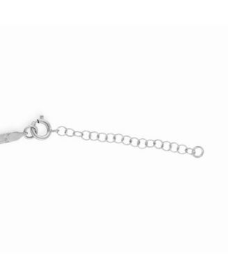 2 Inch Extender Chain 14K White Gold