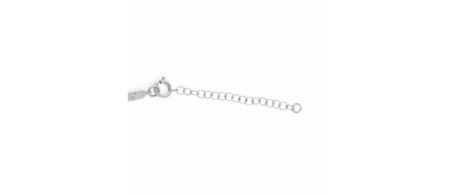 Extender Chain 14K White Gold