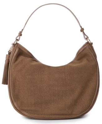Kathleen Leather Large Hobo Bag