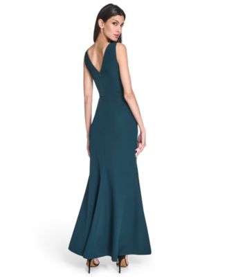 Women's Pleated Ruffle Dress