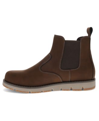 Men's Chelsea Logger Round-Toe Boots