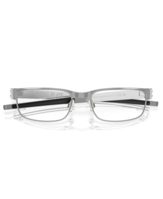 OX5038 Metal Plate Men's Rectangle Eyeglasses