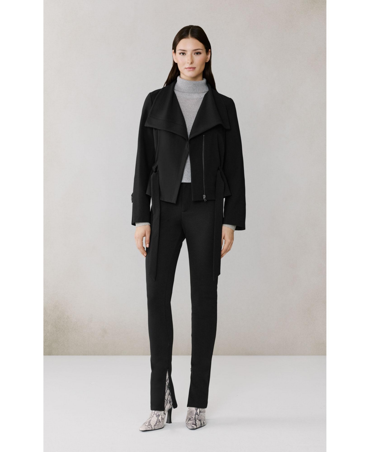 Soia & Kyo Women's Emory Draped Jacket