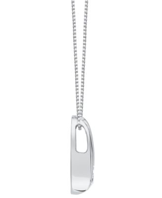 Lab Grown Diamond Pear Shape Pendant Necklace (1-1/2 ct. t.w.) in 14k White or Yellow Gold