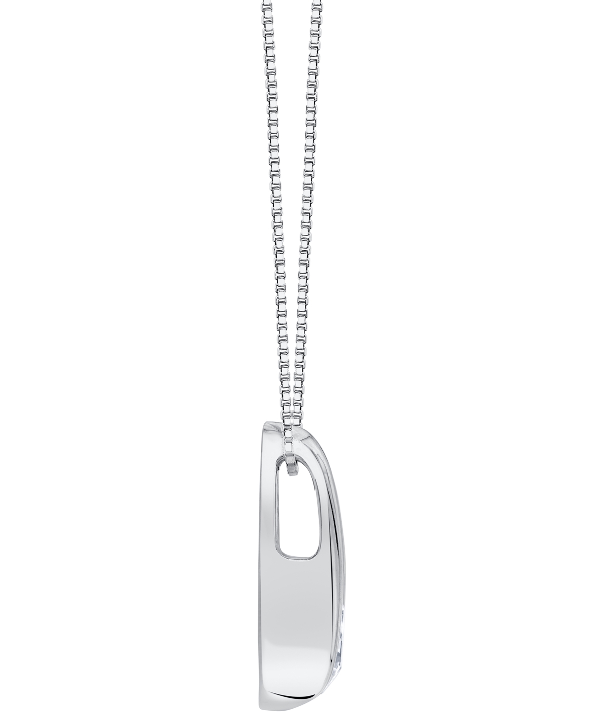 Sirena Lab Grown Diamond Pear Shape Pendant Necklace (1-1/2 Ct. T.w.) In 14k Yellow Gold (also In 14k White In Metallic