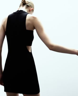 Women's Cut-Out Knit Dress
