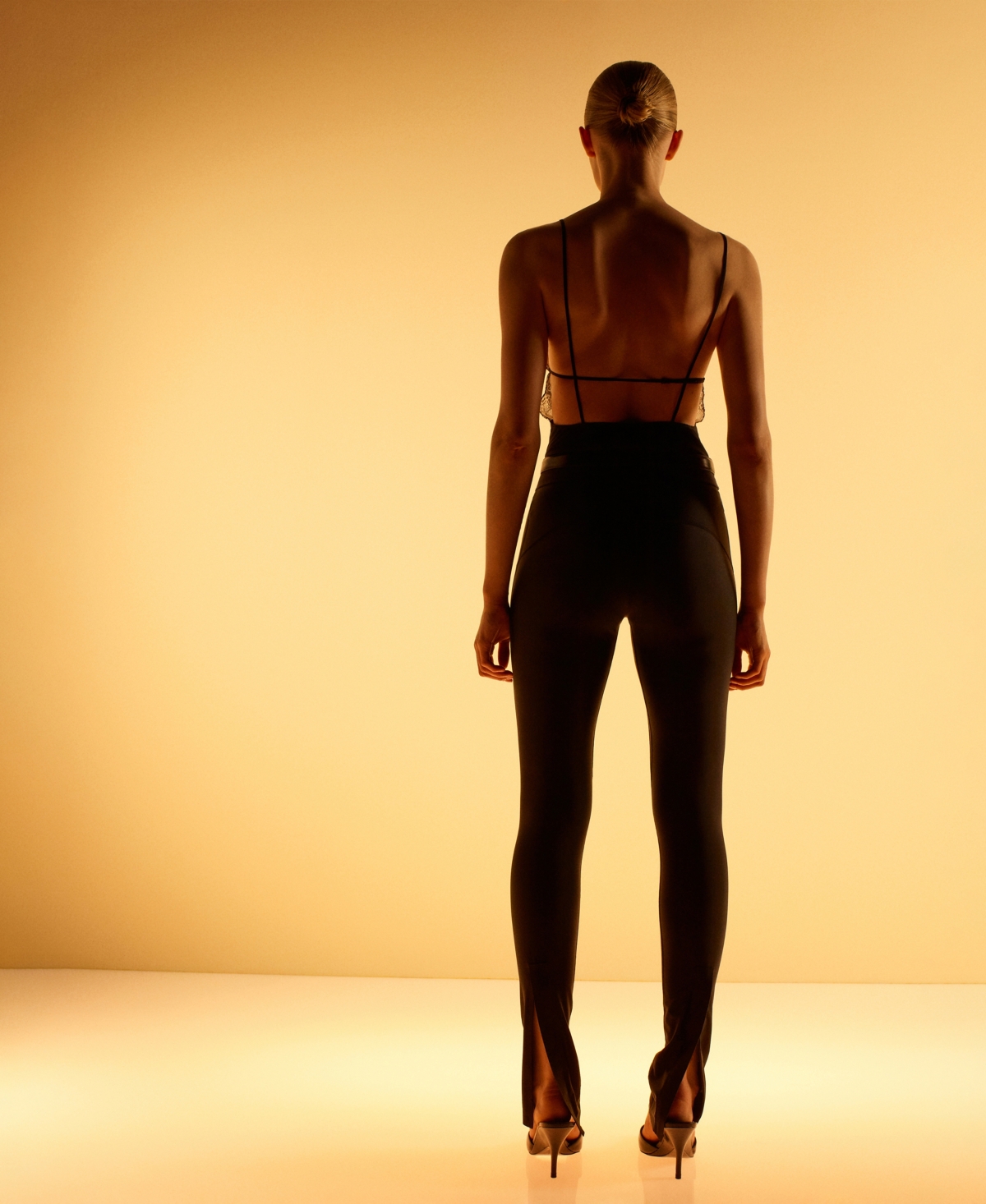 Mango Women's Under-Zip Leggings