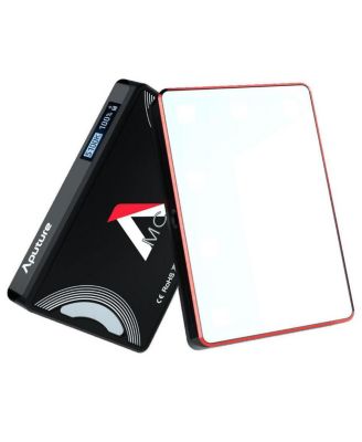 MC 5W RGBWW Mini LED Light, Bundle with Godox ES-TMR Telescopic Mounting Rod