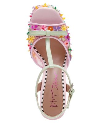 Women's Melodie Ditsy Floral Platform Dress Sandals