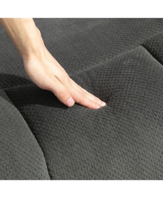 Single Piece Fabric  Power Lift Recliner Chair with Massage and Heat for Elderly