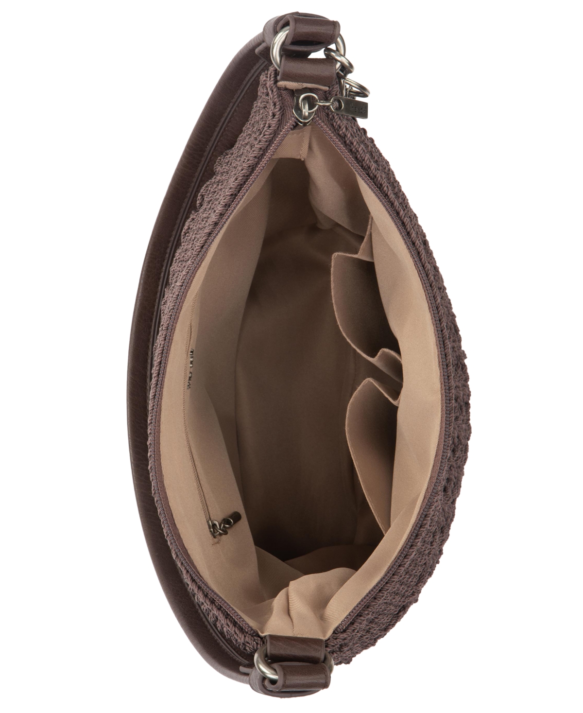 The Sak Sequoia Crochet Hobo In Brown