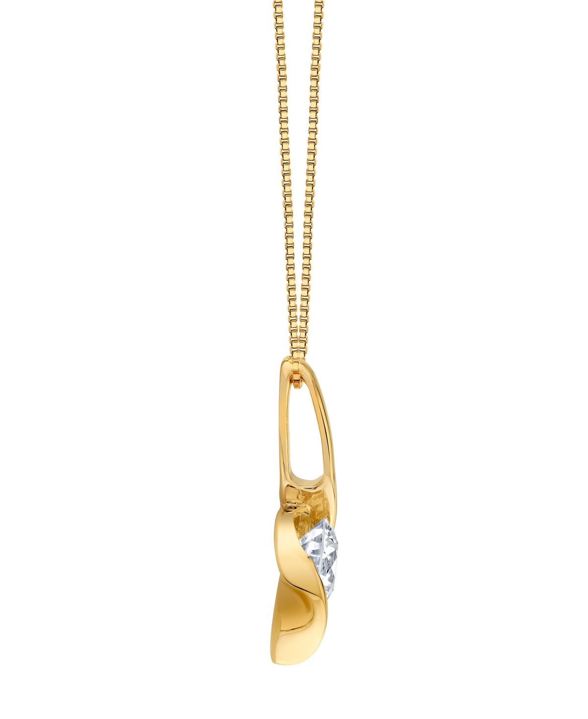 Sirena Lab Grown Diamond Pendant Necklace (2 Ct. T.w.) In 14k Yellow Gold (also In 14k White Gold) In Gold