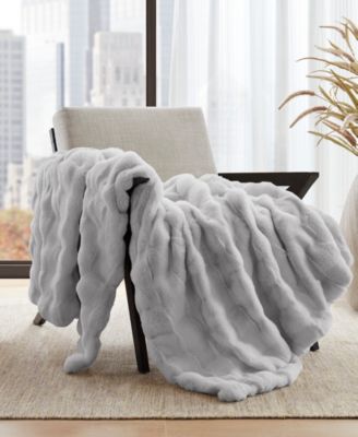 Vivienne Faux Fur Throw, 50" x 60"