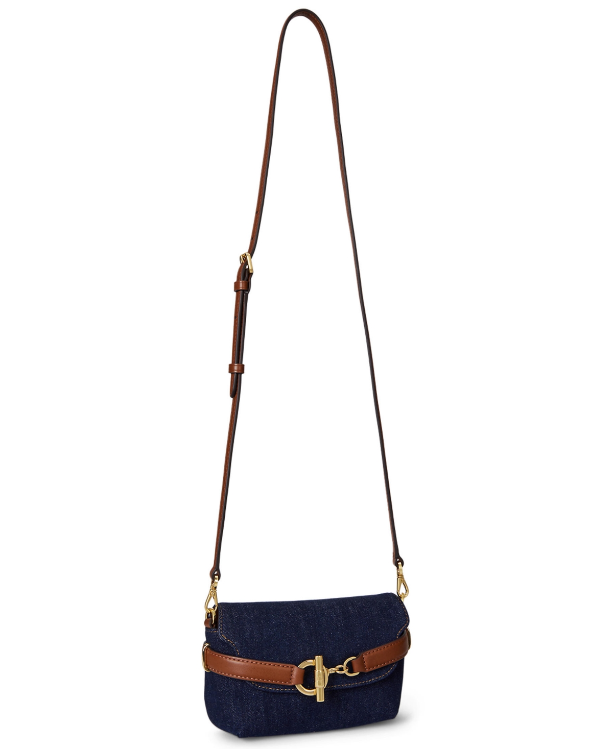 Ralph Lauren Small Blaike Crossbody Bag In Blue