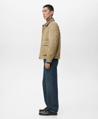 Men's Quilted Water Repellent Jacket