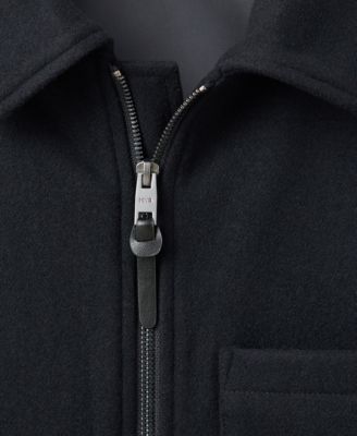 Men's Wool-Blend Pocket Jacket