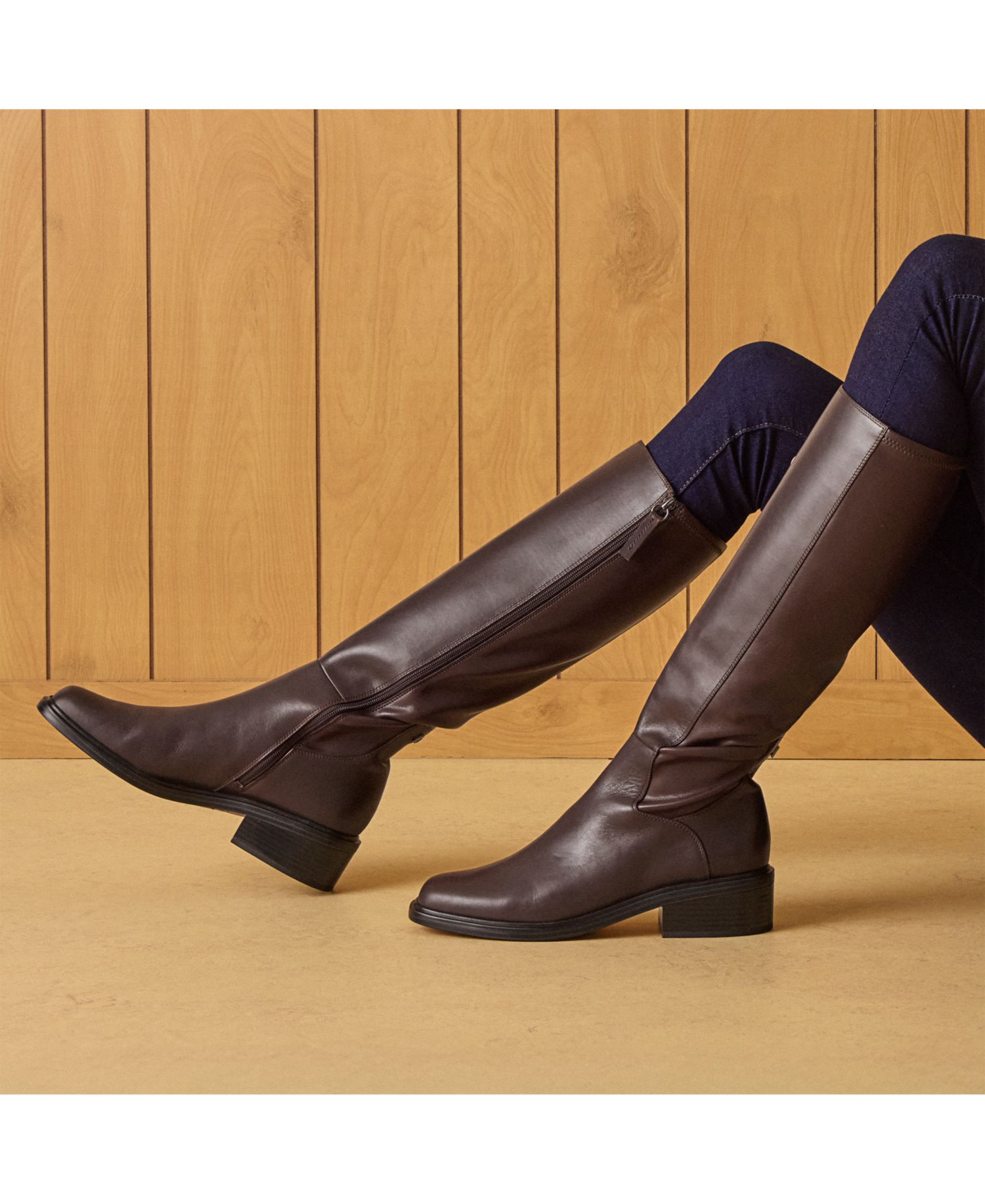 Women's Gisella Square Toe Zip Tall Boots, Regular & Wide Calf