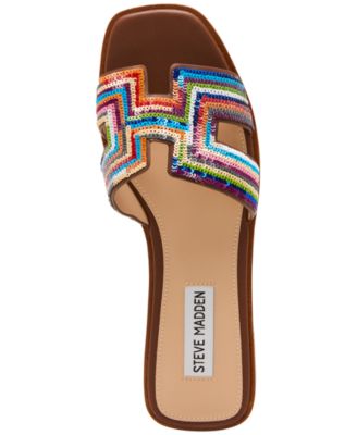 Women's Hadyn-S Square-Toe Slide Sandals