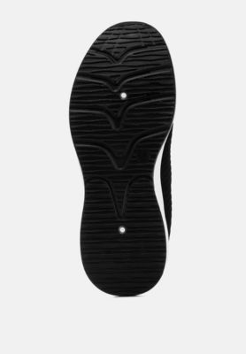 Womens jafna knitted slip on sneakers