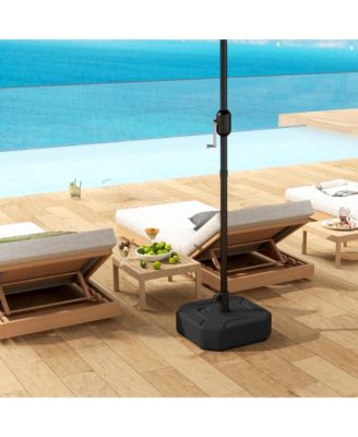 Square Patio Umbrella Base Holder, Outdoor Umbrella Sd,