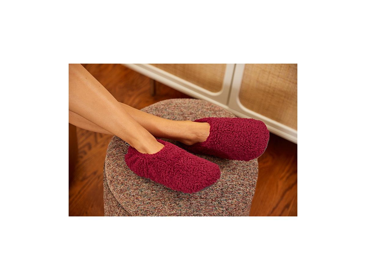 Feelgoodz Women's Slipper Socks | Indoor Faux Sherpa Cozy
