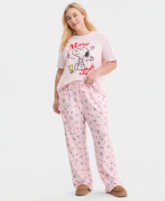 Trendy Plus Size Snoopy & Woodstock More Love T-Shirt