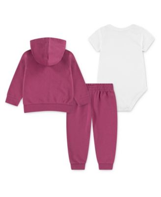 Baby Boys' or Girls' Bodysuit, Hoodie, and Pants, 3-Piece Set