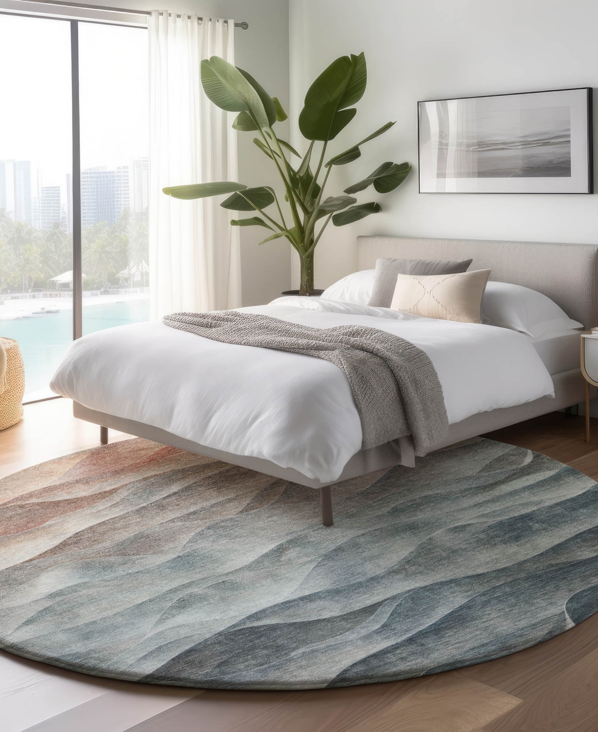 Dalyn Pacifica PA2 8'x8' Round Area Rug