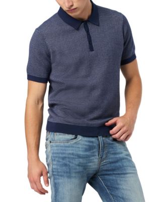 Men's Walbert Ribbed Polo Shirt