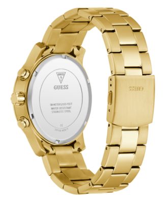 Men's Gold-Tone Multi-Function Watch, 44mm