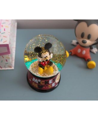 Disney Mickey Mouse Light-Up Collectible Snow Globe | 6 Inches Tall
