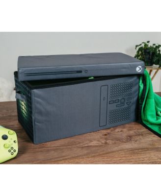 Xbox Series X Logo Storage Bin Chest Organizer with Lid | 24 x 12 Inches