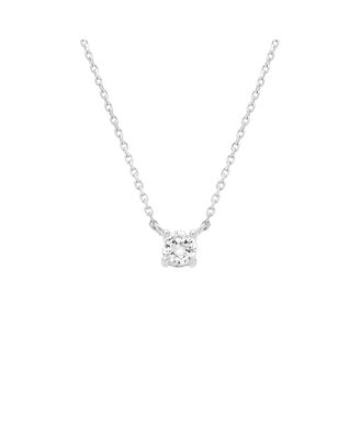 Sterling Silver Karina Crystal Pendant Necklace