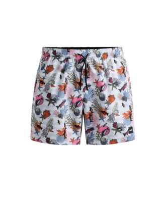 Men’s Quick-Dry All-Over Print Swim Shorts