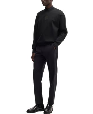 Men's Relaxed Fit Monogram Cotton Sweatshirt