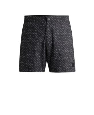 Men's Quick-Dry Monogram Swim Shorts