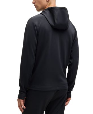 Men's Reflective Branding Zip-Up Hoodie